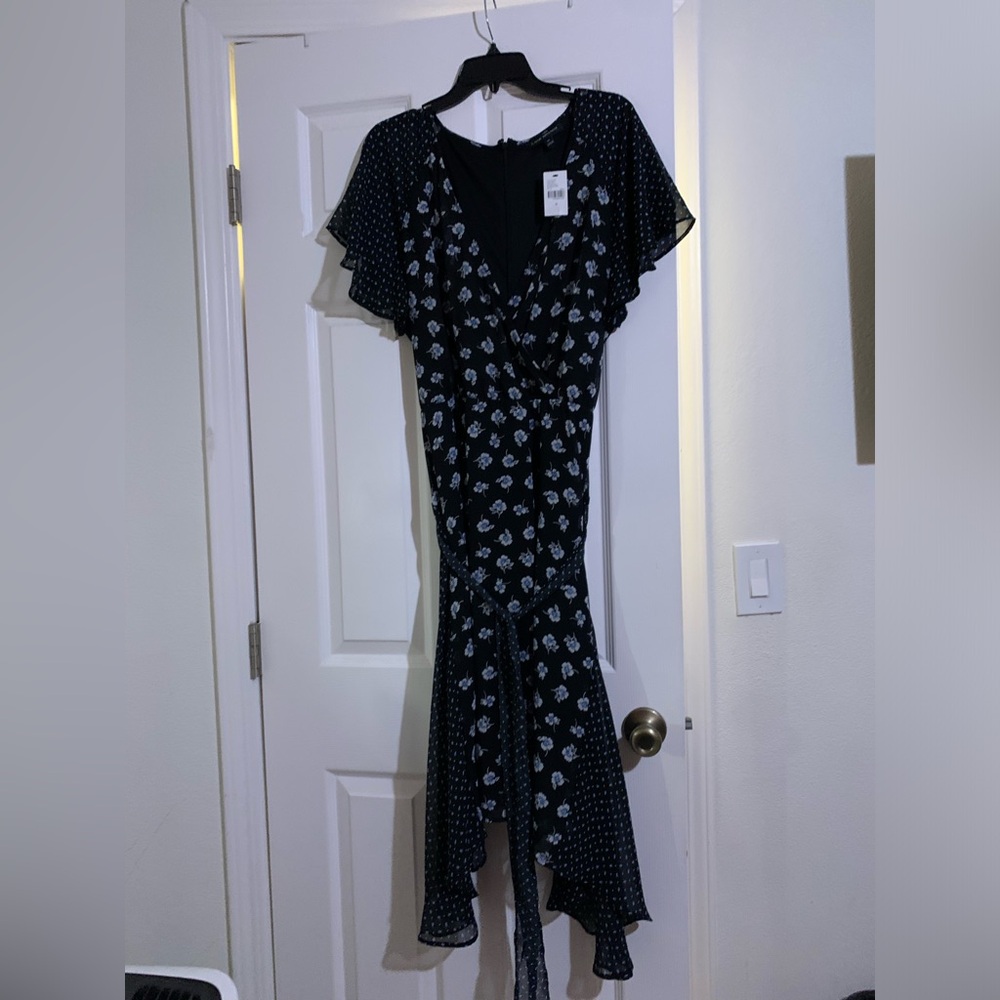 Plus Floral Maxi Dress